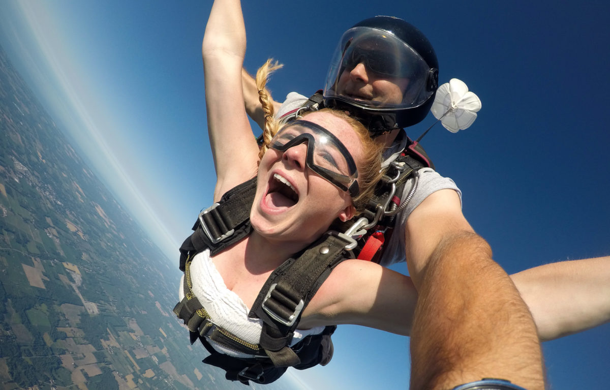 How to Strike Skydiving Off Your Bucket List