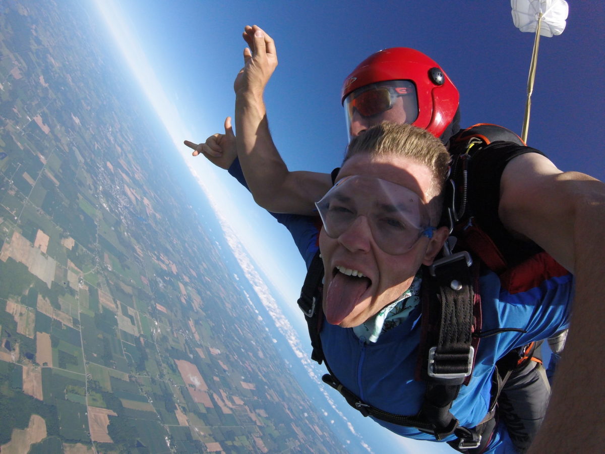 What is Tandem Skydiving?  | WNY Skydiving